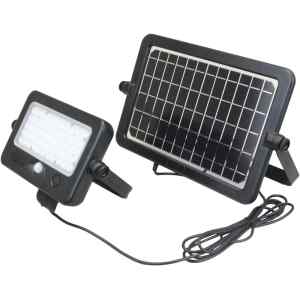 Tracon LSFLK10W Napelemes LED fényvető mozgásérzékelővel 10 W,4000 K,1100 lm,IP65,3,7 V 7200 mAh