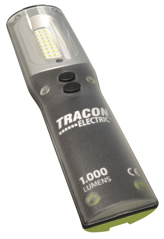 Tracon STLHL10W Nagy teljesítményű LED kézilámpa 10/3W,6500K,3,7V,6600 mAh,Li-Ion,1000/220lm,3/9h,IP54 - Image 2
