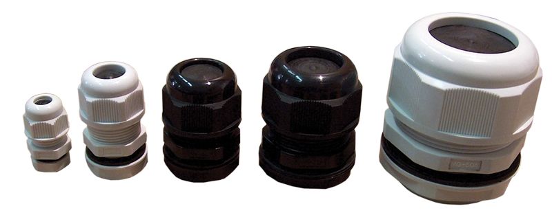 Tracon MG-63F Metrikus tömítőszelence,fekete IP66,40-50mm