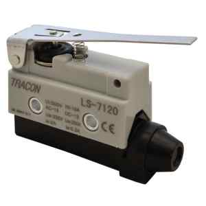 Tracon LS7120 Helyzetkapcsoló,rugószáras 1xCO,2A/230V AC-15,0,3A/250V DC-13,65mm,IP40