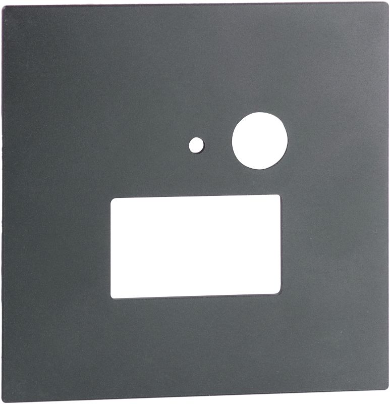 Tracon LVS03MA Mágneses előlap LVS03M süllyesztett világítótesthez,antracit 86,5x86,5x2mm