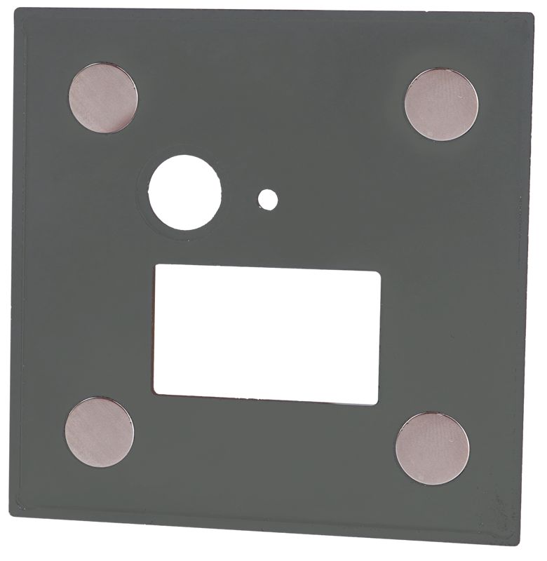 Tracon LVS03MA Mágneses előlap LVS03M süllyesztett világítótesthez,antracit 86,5x86,5x2mm - Image 2