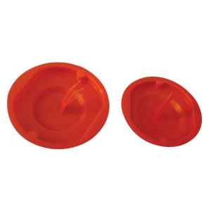 Tracon VAKFED70 Vakolófedél,piros D=76mm