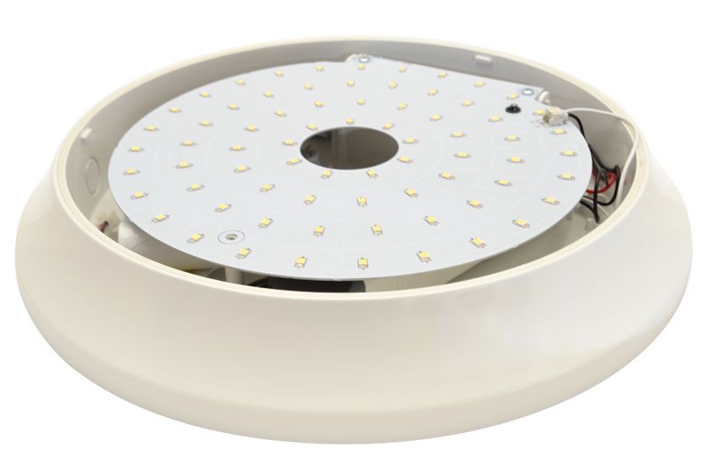 Tracon EVAE28NW Műanyag búrás falon kívüli LED világítótest inverterrel 100-240 V,50 Hz,28/2 W,2100/140 lm,1 h,4000 K,IP54,EEI=F - Image 3
