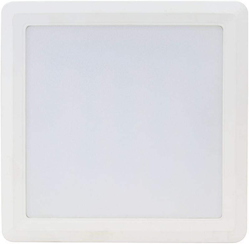 Tracon LED-DLNFS-24NW Falon kívüli,négyzetes LED lámpatest SAMSUNG chippel 230 VAC,24 W,1920lm,D=225×225 mm,4000 K,IP20,EEI=G
