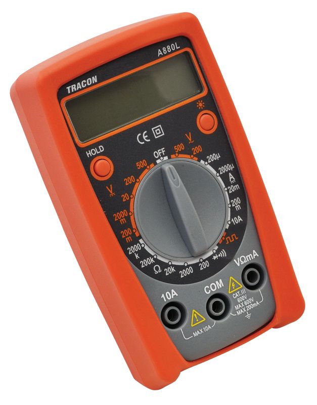 Tracon A880L Digitális multiméter DCV,ACV,DCA,OHM,diode check,signal - Image 2