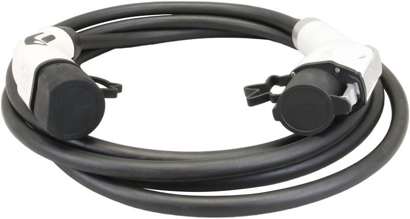 Tracon TECC-22-5M316 E-AUTÓ TÖLTŐKÁBEL 3*16A 5+2P 5M 16A D13mm TYPE2-TYPE2