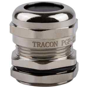 Tracon PGF-21 Gázmenetes tömítőszelence,fém IP66,12-16mm