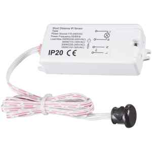 Tracon TMBK122 Mozgásérzékelő,rövid távú,működtetés kézzel 230V,50Hz,500/200W,5-6cm,IP20