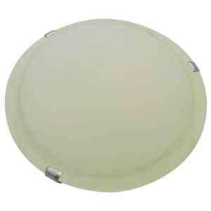 Tracon UFO-1-Z Üveg mennyezeti UFO lámpatest,zöld 230V,50Hz,E27,max.1×60W,D=300 mm