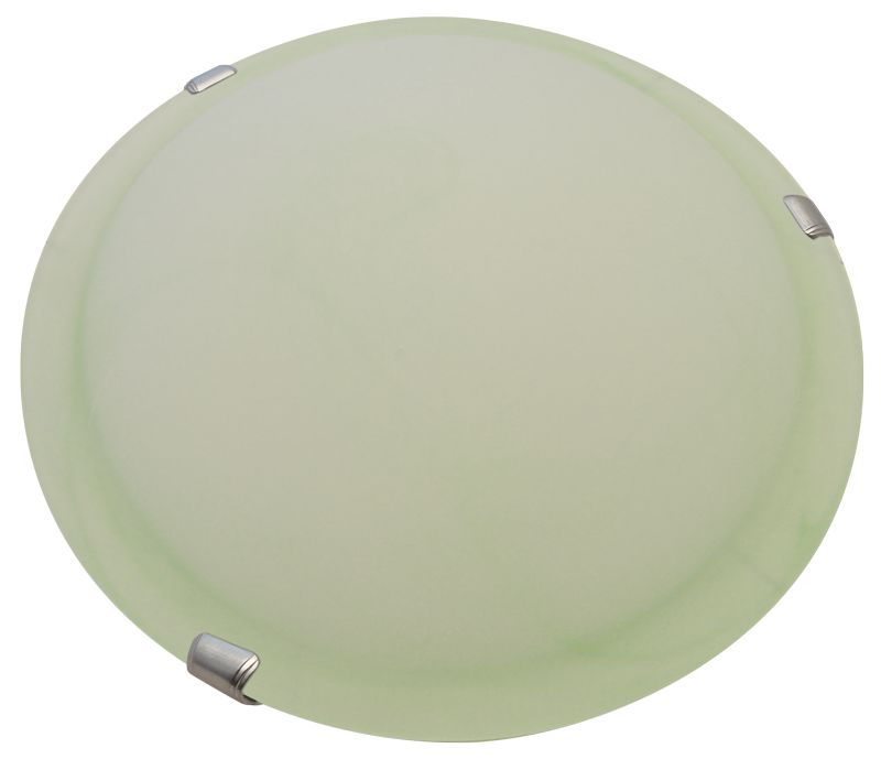 Tracon UFO-1-Z Üveg mennyezeti UFO lámpatest,zöld 230V,50Hz,E27,max.1×60W,D=300 mm