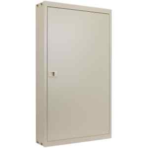 Tracon EDFKF-16/4 Fém elosztódoboz falon kívüli,maszkos,fehér 4×16 mod,H×W×D=755×445×110mm,IP42,RAL1013