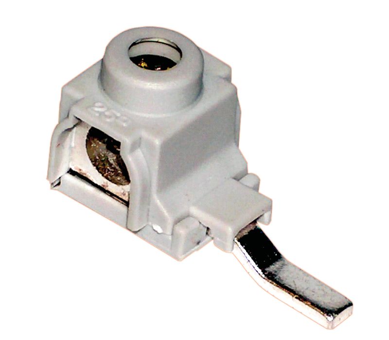 Tracon TFSS-1CS Soroló sín - csavaros csatlakozó kapocs max.25mm²
