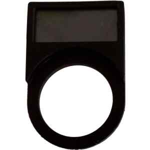 Tracon NYG3-LHB Felirati tábla 25×10mm; ABS