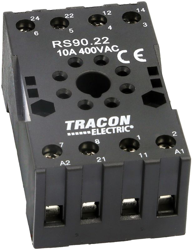 Tracon RS90.22 Relé aljzat RM08,RT08