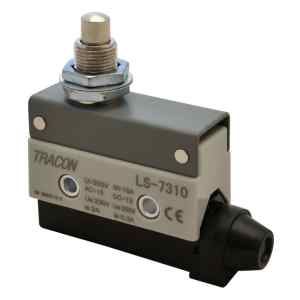 Tracon LS7310 Helyzetkapcsoló,kúpos,ütközős 1xCO,2A/230V AC-15,0,3A/250V DC-13,25mm,IP40