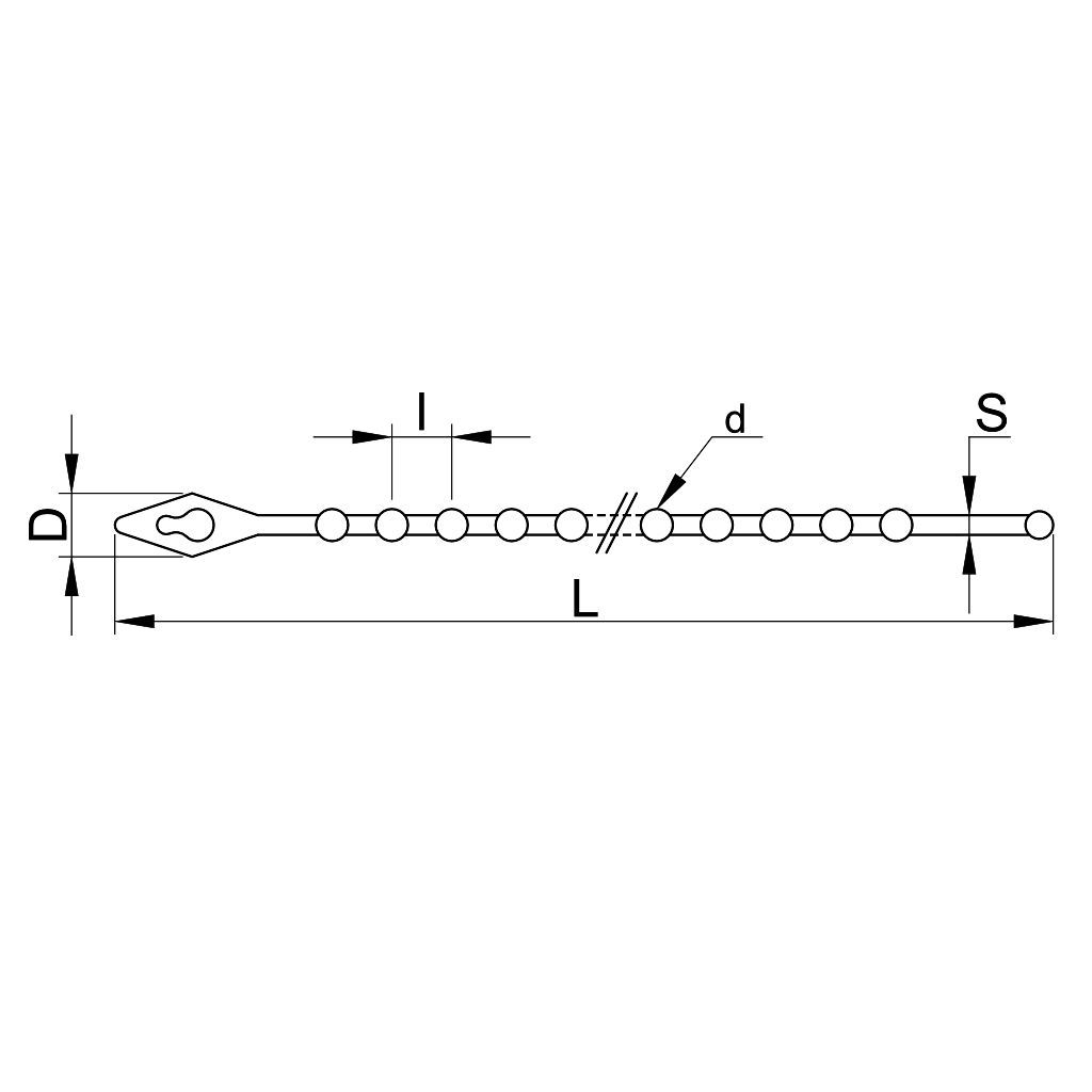Tracon 120F-GY Gyöngyös nyitható kábelkötegelő,fekete 120×1,3mm,D=6-25mm,PE - Image 2