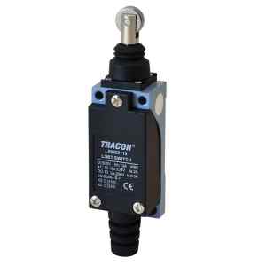 Tracon LSME8112 Helyzetkapcsoló,nyomógörgős 1xNO+1xNC,2A/230V AC-15,0,3A/250V DC-13,IP65