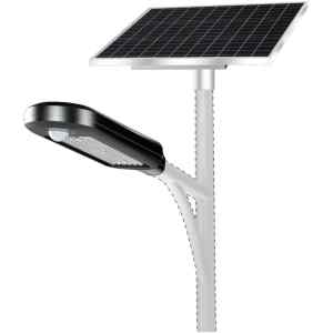 Tracon LSLSB40W Napelemes utcalámpa állíthatónapelemmel 40 W,4000 K,5200 lm,IP65,12,8 V 15000 mAh LiFePO4