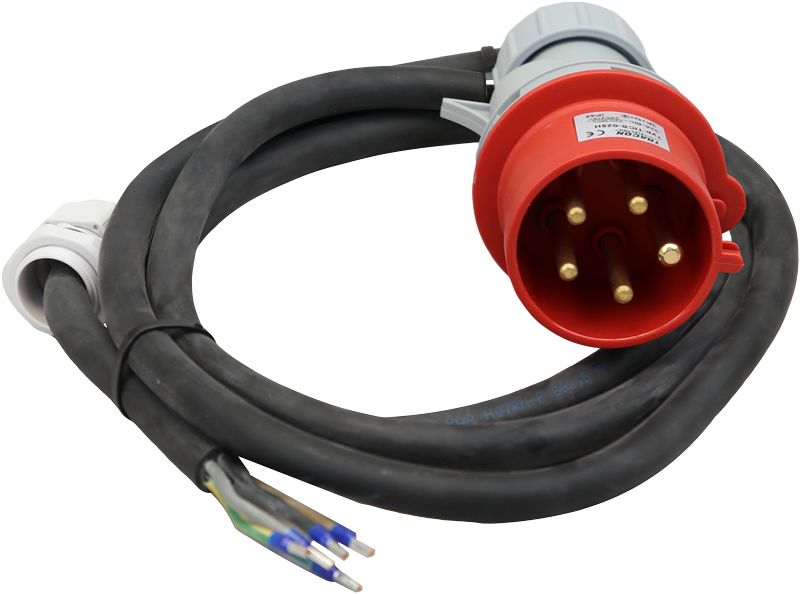 Tracon TDB-CABLE5P32 Gumikábel ipari csatlakozó dobozhoz GT 5×6mm²,5m,32A,5p