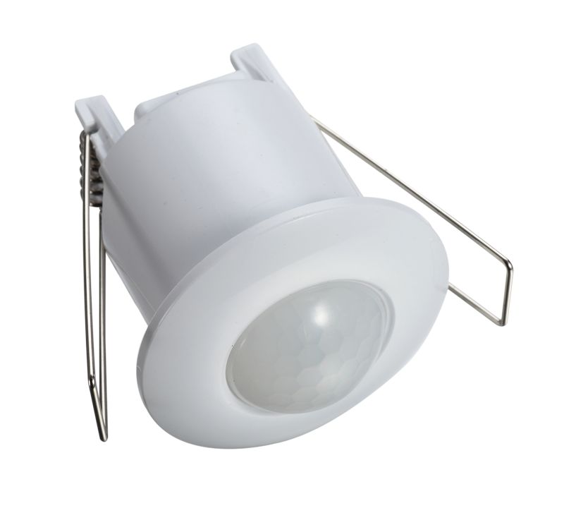 Tracon TMB-061M Mozgásérzékelő,süllyeszthető,mini,fehér 230V,50Hz,360°,1-6m,10s-15min,3-2000lux,IP20