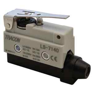 Tracon LS7140 Helyzetkapcsoló,rugószáras 1xCO,2A/230V AC-15,0,3A/250V DC-13,46mm,IP40