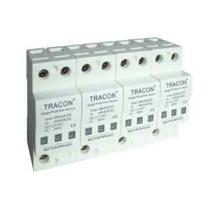 Tracon TTV-B440 Túlfeszültségvédő készülék,2.-es típus 40kA,4P
