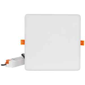 Tracon LED-DLNIP-10NW Védett,beépíthető LED mélysugárzó,négyzetes 230 VAC,10 W,4000 K,920 lm,IP66,EEI=F