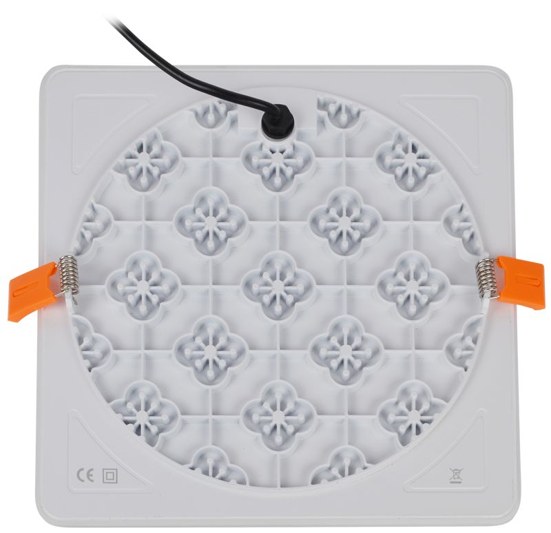 Tracon LED-DLNIP-10NW Védett,beépíthető LED mélysugárzó,négyzetes 230 VAC,10 W,4000 K,920 lm,IP66,EEI=F - Image 2