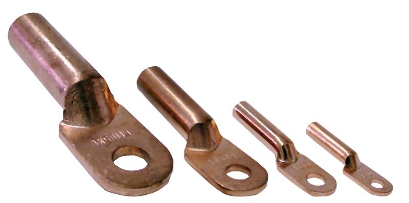 Tracon SZ-CL150 Szigeteletlen hosszított réz szemes csősaru 150mm²,M14