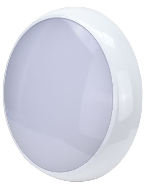 Tracon ADAMSE17W Falon kívüli védett LED világítótest,inverter,m.érzékelő 230VAC,17/2W,1600/140lm,1h,3000-6500,1-8m,10s-12m,IP54,EEI=E - Image 2