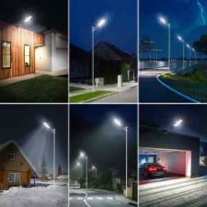 LED utcai lámpatest, parkvilágítás