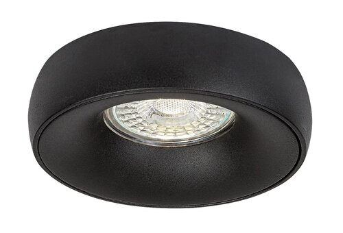 Rábalux 73042 Luiza modern beltéri ráépíthető és beépíthető lámpa GU10 1X MAX 25W IP20 fekete