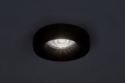 Rábalux 73042 Luiza modern beltéri ráépíthető és beépíthető lámpa GU10 1X MAX 25W IP20 fekete - Image 3