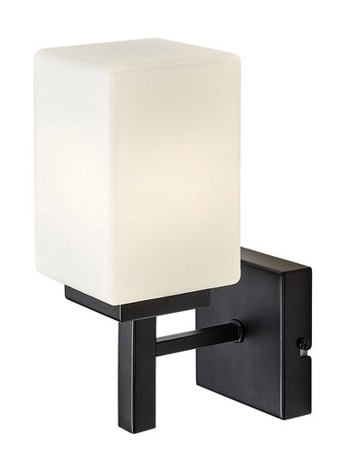Rábalux 71061 Zenkai modern beltéri fali lámpa E14 1X MAX 10W IP44 matt fekete