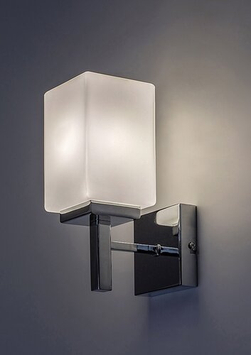 Rábalux 71059 Zenkai modern beltéri fali lámpa E14 1X MAX 10W IP44 króm - Image 6