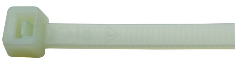 Tracon 100T Hőálló kábelkábelkötegelő,natúr 100×2,5mm,D=3-20mm,PA4.6,+130°C