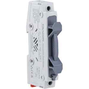 Tracon CFBHPV1P32 Szakaszolókapcsoló-biztosító hengeres bizt.hoz,PV 32A,10×85,Un=1500VDC,DC-PV0,20 kA,IP20,1P