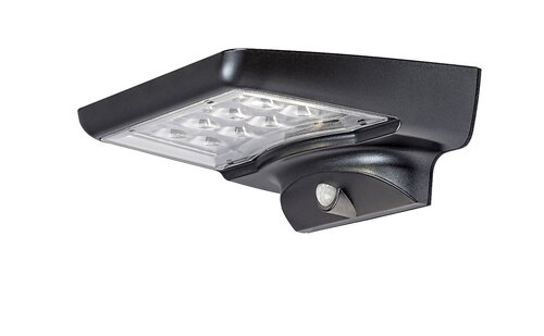 Rábalux 77014 Moselle modern kültéri napelemes lámpa LED 4W IP44 fekete