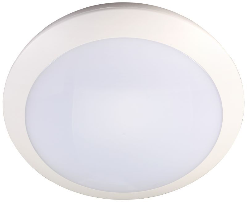 Tracon MFM02D Műanyag védett beltéri fali LED lámpatest mozgásérzékelővel 230VAC,16W,5,8GHz,360°,1-8m,10s-10mn,4500K,IP66,1300lm,EEI=G - Image 2