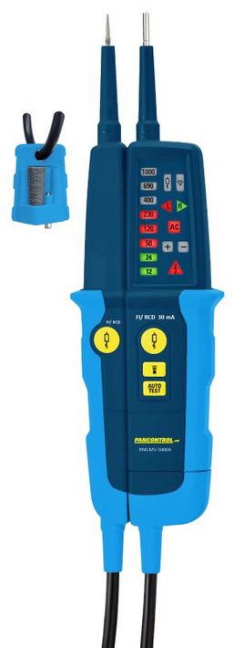 Tracon PANMV-1000A 2 pólusú feszültségvizsgáló LED kijelző és AVK teszter 12-1000V AC/DC - Image 3