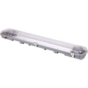 Tracon TLFVLEDN206 Védett lámpatest LED csövekhez,egyoldalas betáp 230 V,50 Hz,G13,600 mm,IP65,ABS/PC