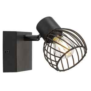 Rábalux 73001 Aberama indusztriális beltéri spotlámpa E14 1X MAX 10W IP20 fekete