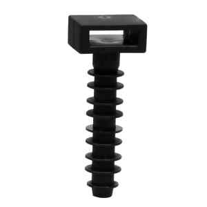 Tracon 8138 Beüthető kábelkötegelő tipli d=7mm,A=10,2×3,0mm,PA6.6