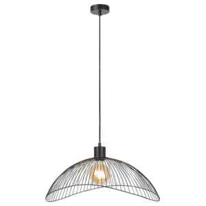 Rábalux 4347 Iduna indusztriális beltéri függeszték E27 1x MAX 60W IP20 matt fekete