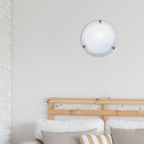 Rábalux 3303 Alabastro klasszikus beltéri mennyezeti lámpa E27 2x MAX 60W IP20 fehér alabástrom üveg - Image 3