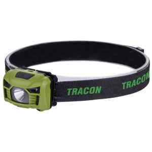 Tracon HL120B Fejlámpa,akkumulátoros,mozgásérzékelős kapcsolással 3 W,120 lm,5 h,3,7 V,1200 mAh