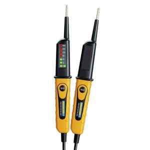 Tracon PANVOLTTESTER400FI 2 pólusú feszültségvizsgáló LED kijelző és AVK teszter 6‐400V AC/DC,30mA FI‐Test