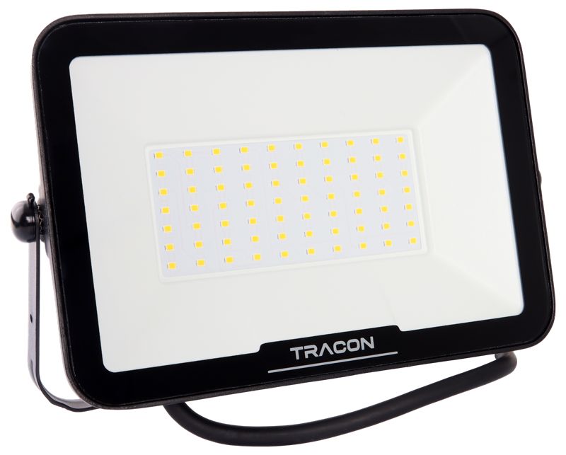 Tracon RSMDS50W LED fényvető SAMSUNG chippel 220-240V AC, 50W, 4000K, IP66, 5000lm, EEI=F