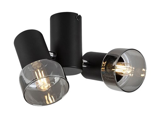 Rábalux 73053 Hatice,beltéri minimál mennyezeti E14 2xMAX15W L24,5cm Beltéri lámpa Spotlámpa IP20 fekete üveg - Image 14